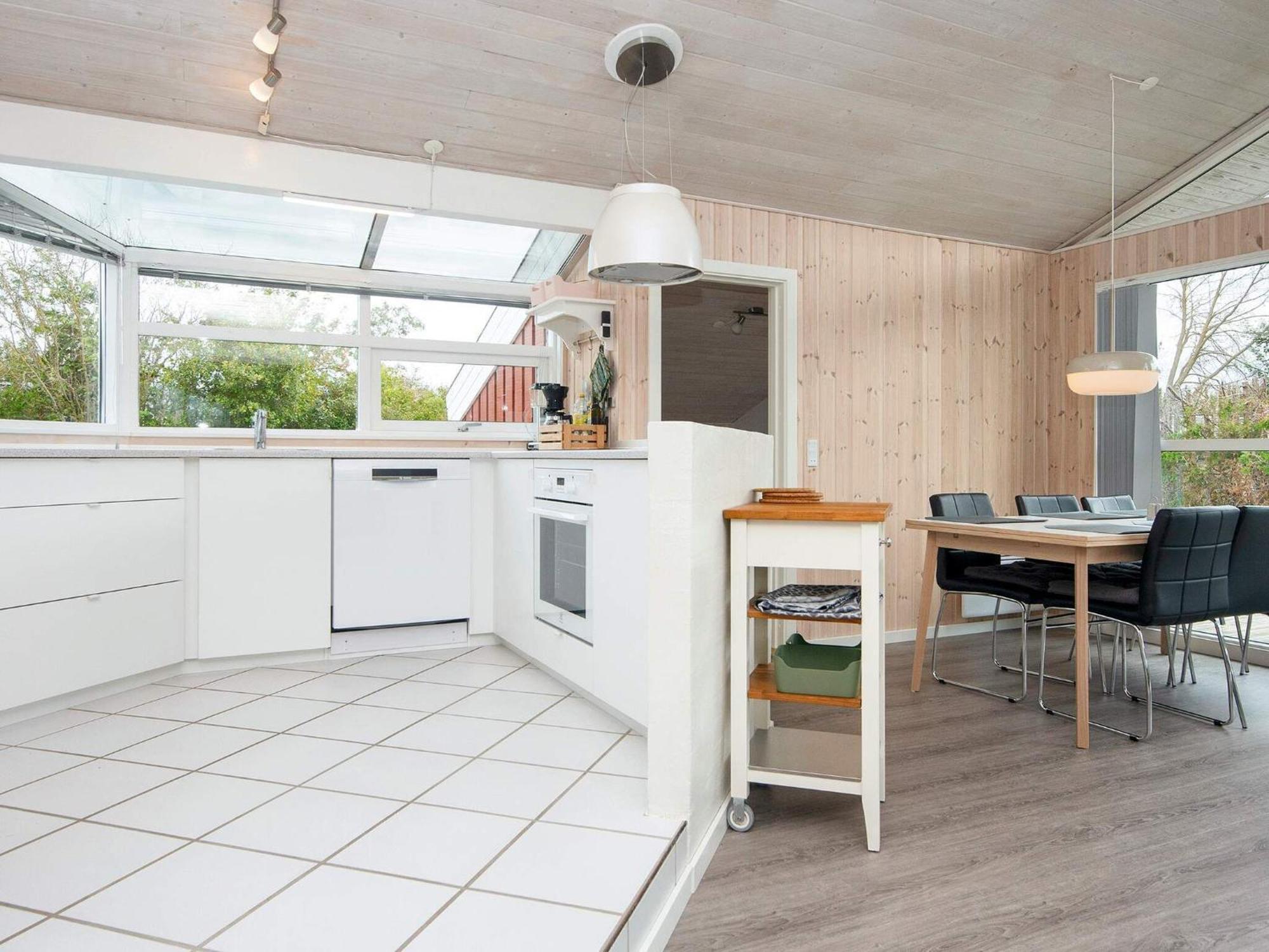 6 Person Holiday Home In Bjert Binderup Strand Bagian luar foto