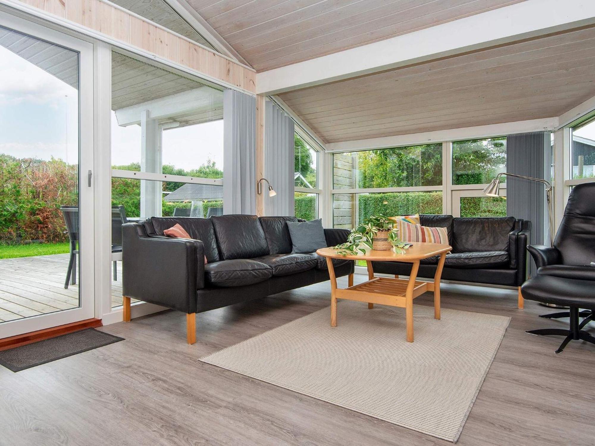 6 Person Holiday Home In Bjert Binderup Strand Bagian luar foto