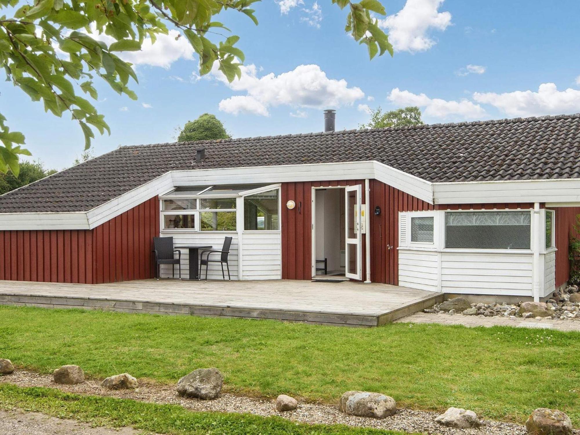 6 Person Holiday Home In Bjert Binderup Strand Bagian luar foto