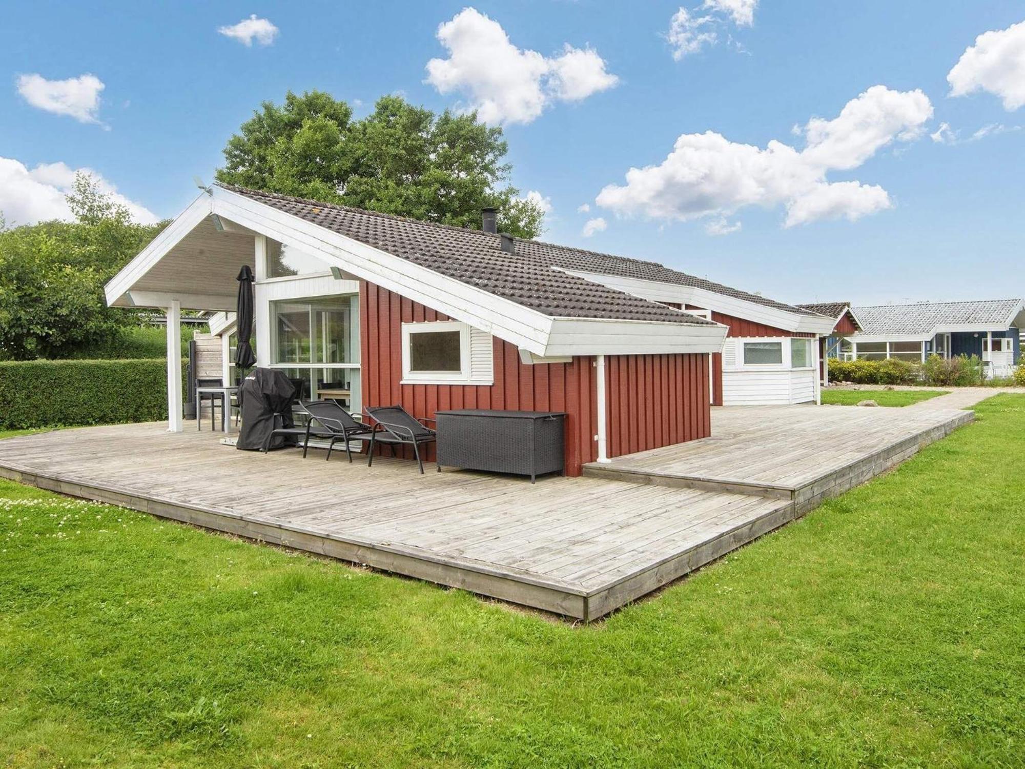 6 Person Holiday Home In Bjert Binderup Strand Bagian luar foto