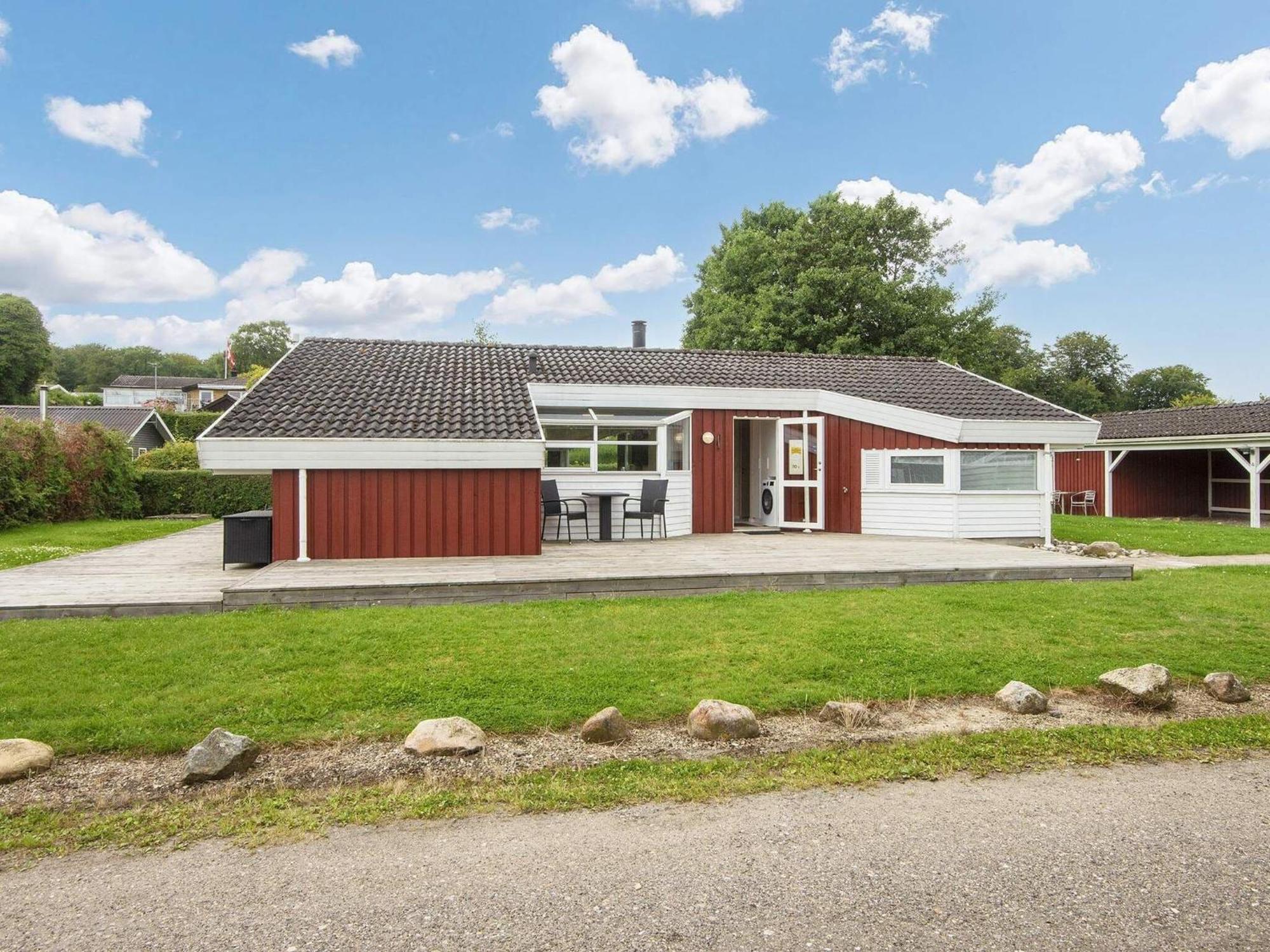 6 Person Holiday Home In Bjert Binderup Strand Bagian luar foto