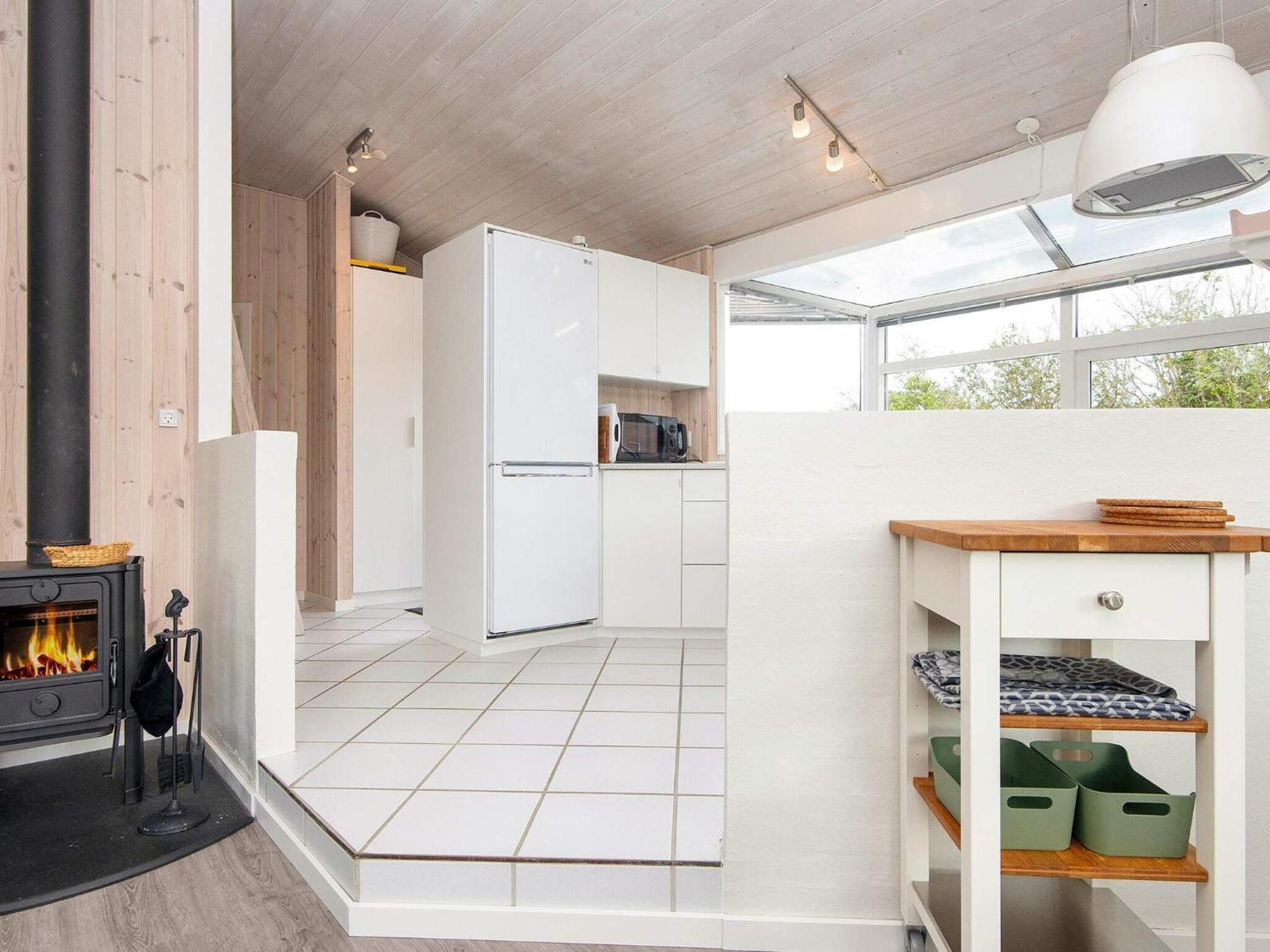6 Person Holiday Home In Bjert Binderup Strand Bagian luar foto