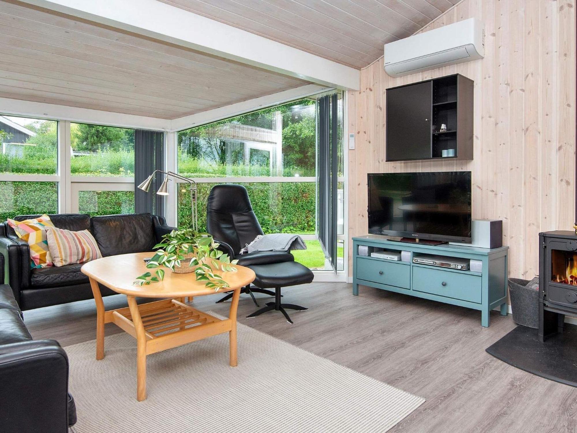 6 Person Holiday Home In Bjert Binderup Strand Bagian luar foto