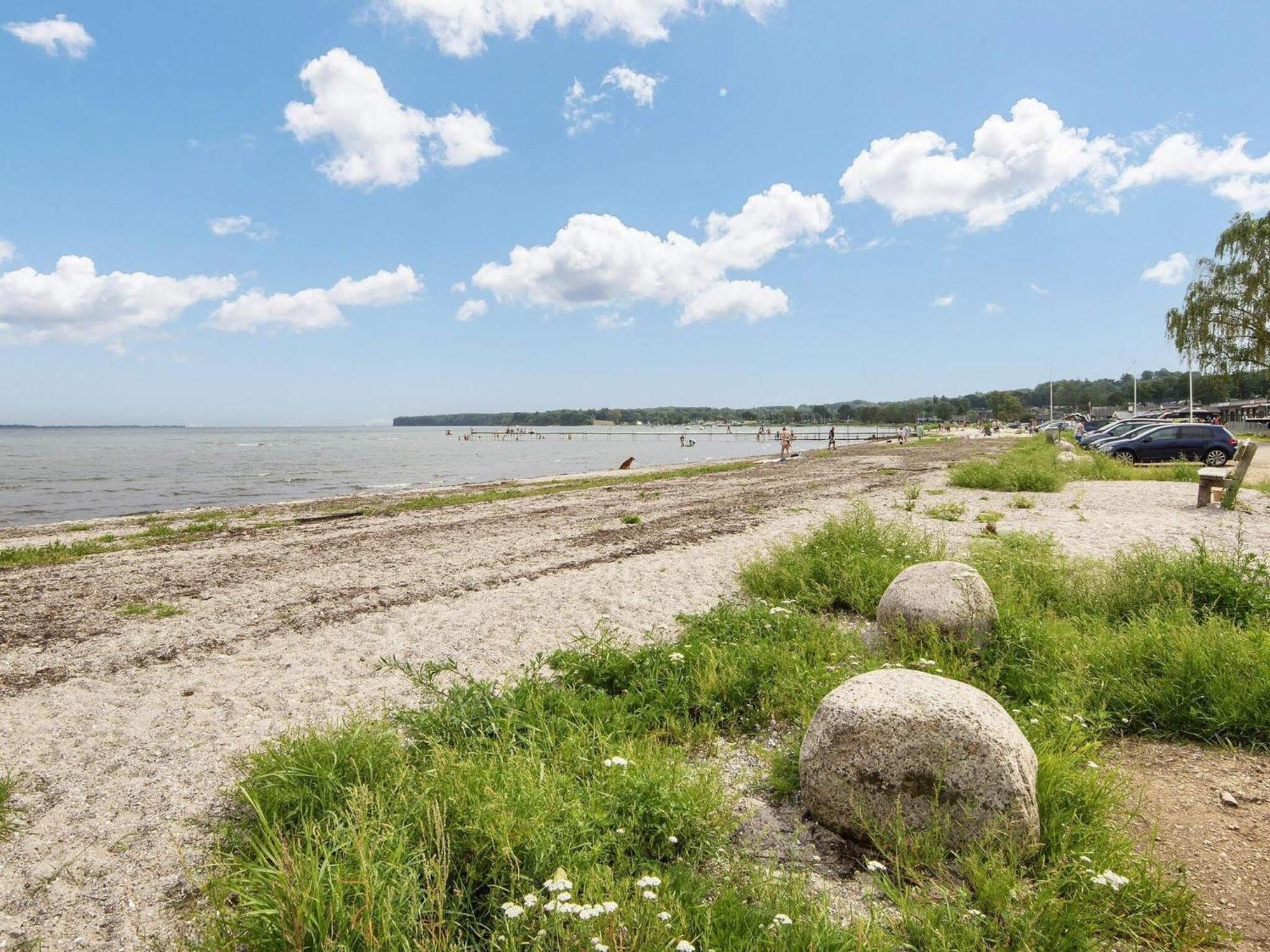 6 Person Holiday Home In Bjert Binderup Strand Bagian luar foto